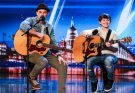 Jack and Tim performing their father-son audition on Britain’s Got Talent