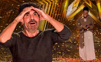 Charity Lockhart receiving Mel B Golden Buzzer on America's Got Talent