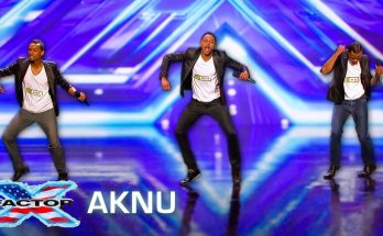 AKNU three brothers performing Valerie on The X Factor USA