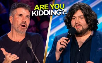 Travis George performing Stars from Les Misérables on Britain's Got Talent