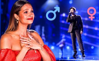 Marcelito Pomoy performing with two contrasting voices on America’s Got Talent