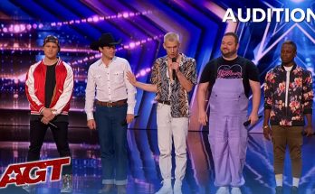 The Other Direction performing their original song on America's Got Talent