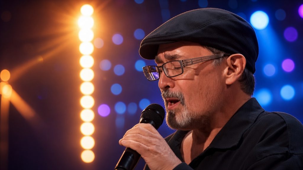 Richard Goodall performing during his America’s Got Talent Golden Buzzer audition