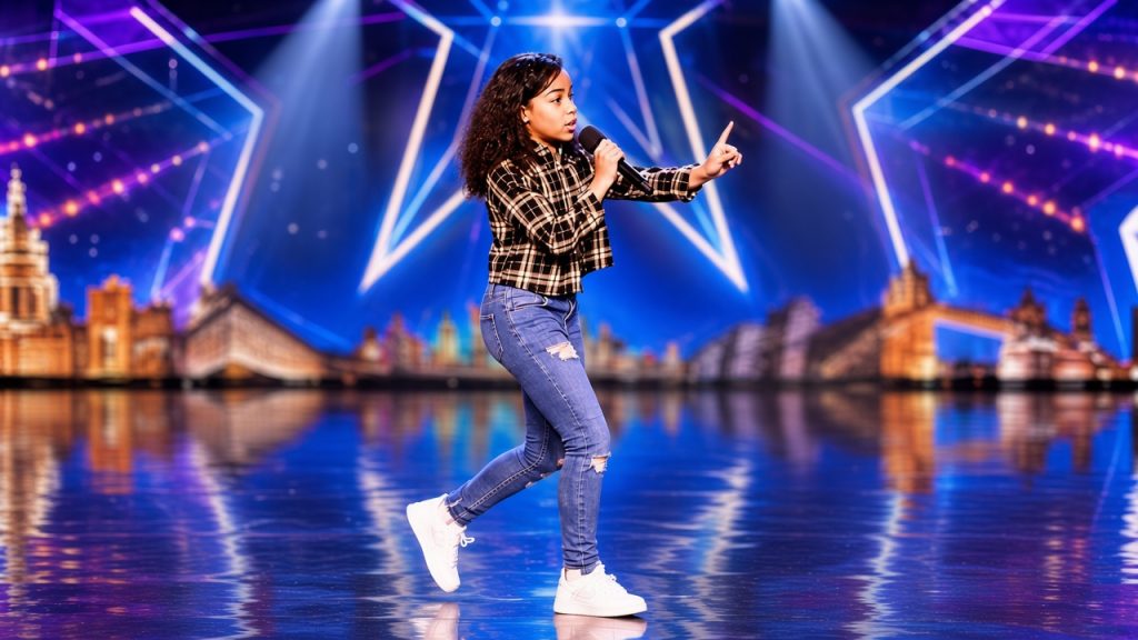 Fayth Ifil performing Proud Mary on Britain’s Got Talent