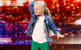 Eseniia Mikheeva performing during her America’s Got Talent dance audition