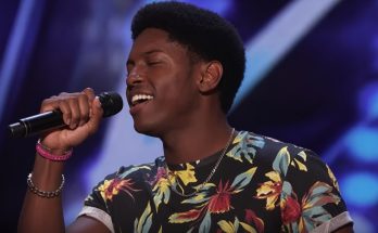 Joseph Allen performing his original song on America’s Got Talent