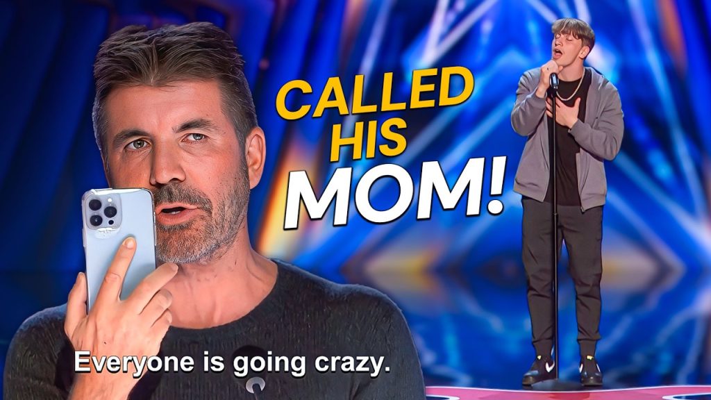 Lee Collinson singing Better Days during his America’s Got Talent audition