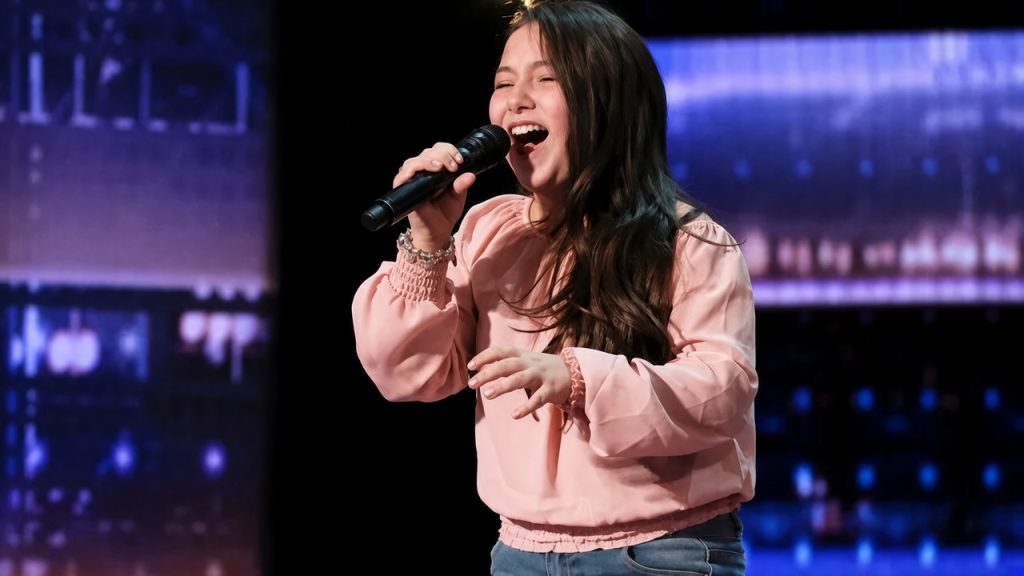 Roberta Battaglia performing Shallow during her America’s Got Talent audition